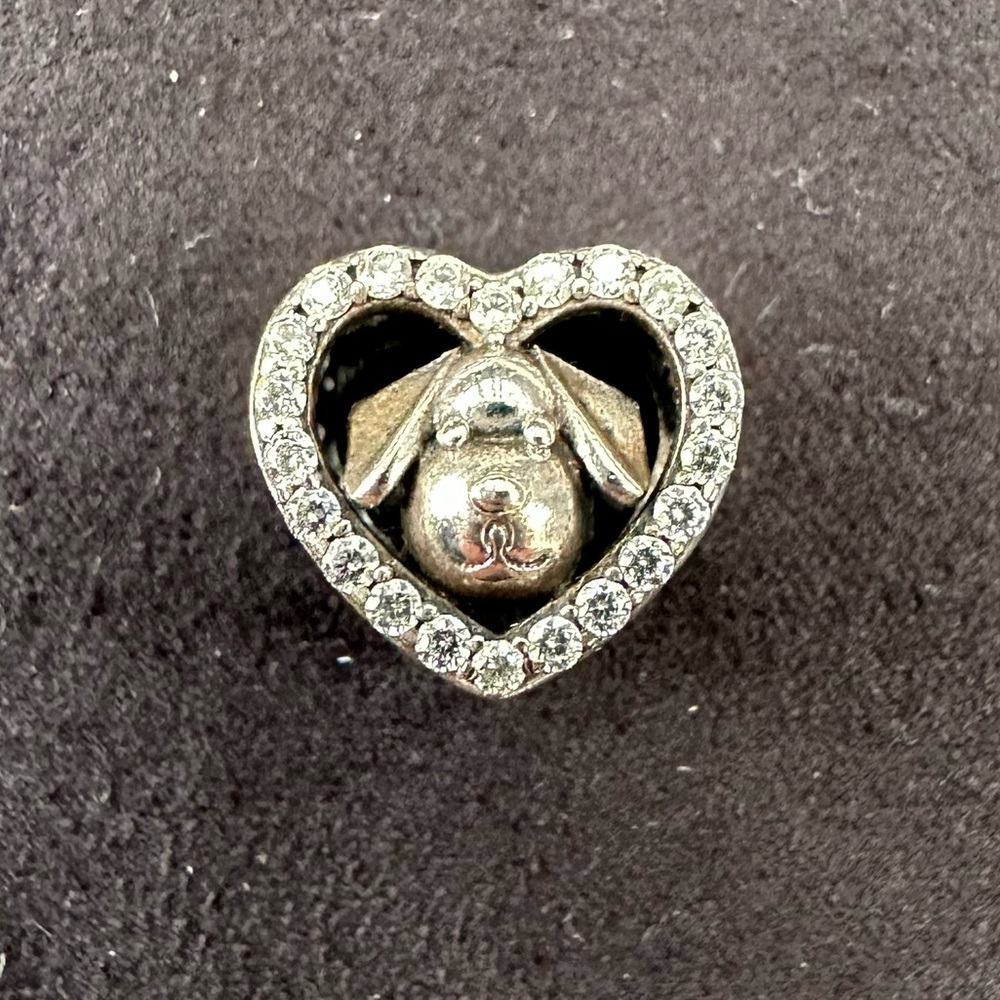 Sterling Silver Dog Charm